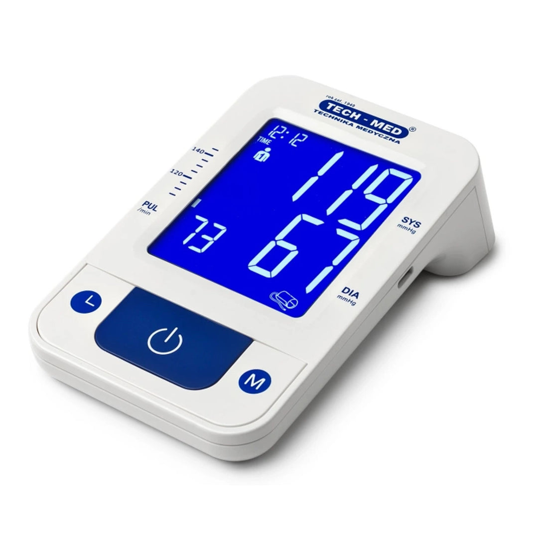 Tensiometru electronic, funcție vocală, manșetă 22–42 cm, indicator IHB, TMA-CONTROL3, Techmed