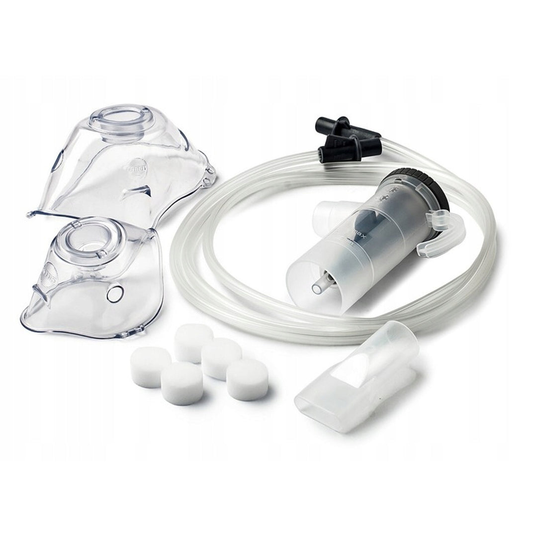 Inhalator cu compresor, 2 măști, KT-NEB FAMILY, Techmed