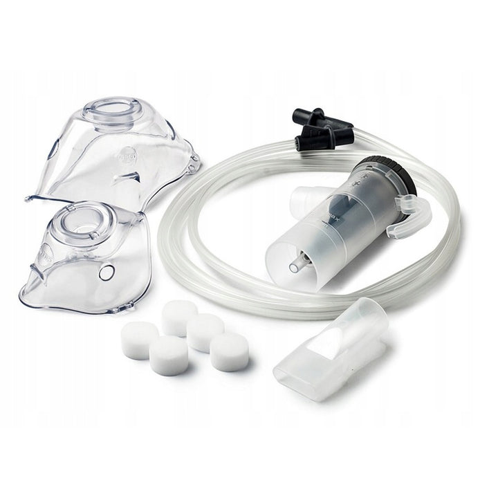 Inhalator cu compresor, 2 măști, KT-NEB FAMILY, Techmed