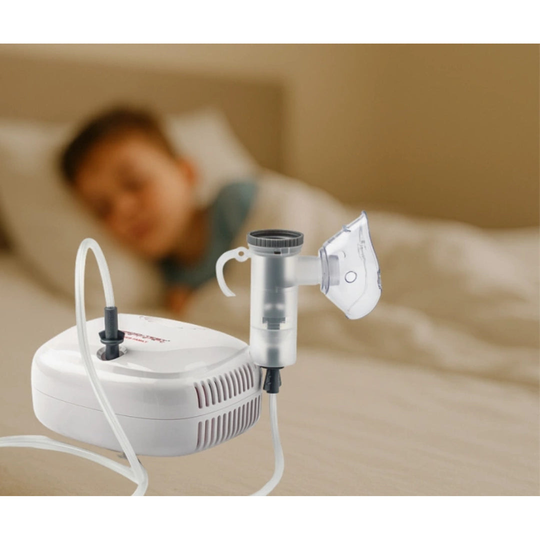 Inhalator cu compresor, 2 măști, KT-NEB FAMILY, Techmed