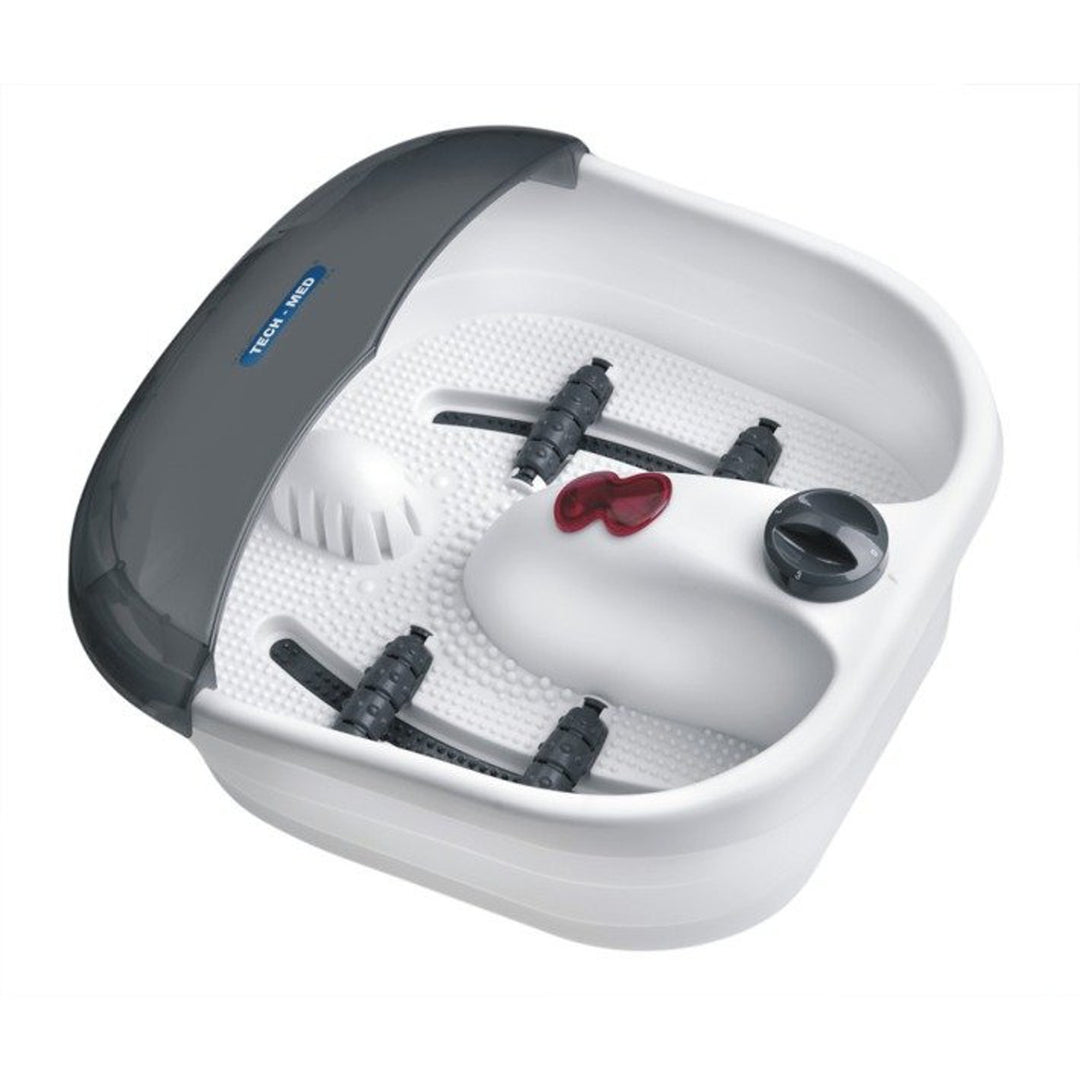 Aparat de masaj pentru picioare, hidromasaj, masaj cu bule, masaj cu vibrații, infraroșu, TM-588, Tech-Med