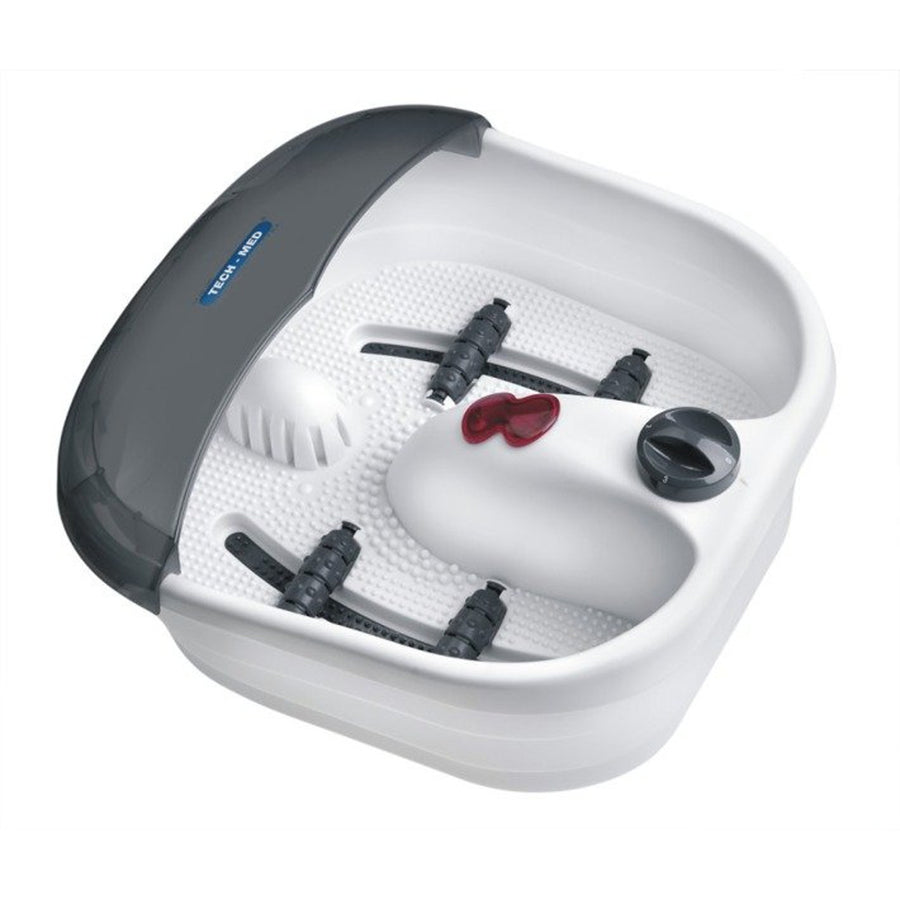 Aparat de masaj pentru picioare, hidromasaj, masaj cu bule, masaj cu vibrații, infraroșu, TM-588, Tech-Med