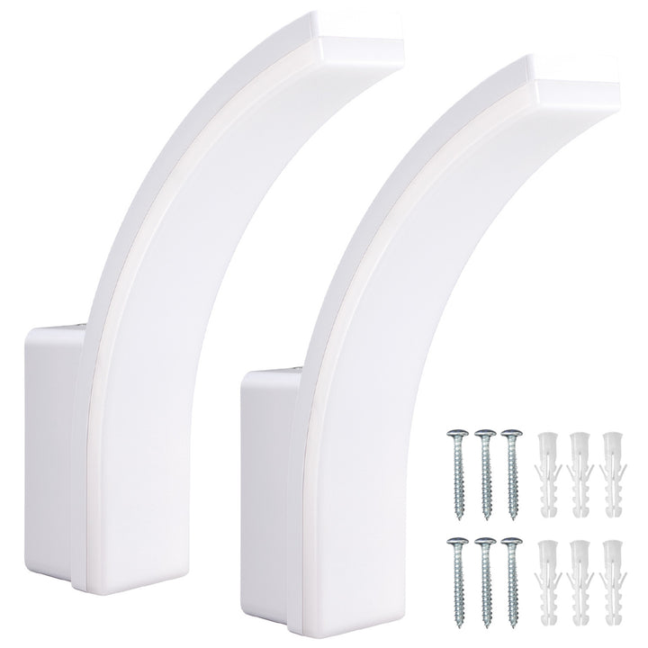 Lampa LED Maclean, culoare albă, 20 W, IP65, 2750 lm, culoare albă neutră (4000 K) MCE511 W, 2 bucăți