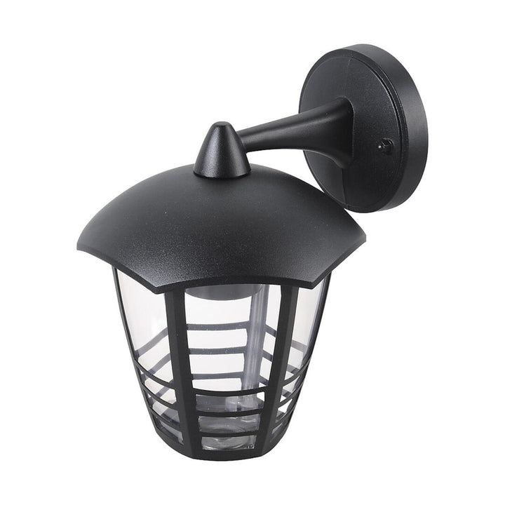Aplică Rabalux, pentru exterior, IP44, E27, max. 60 W, neagră, model Marseille, 4 bucăți