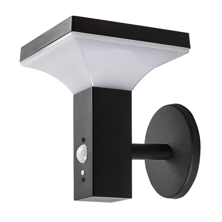 Lampă Rabalux, de perete, pentru exterior, cu energie solară, IP44, LED 4 W, Geleen, 2 bucăți
