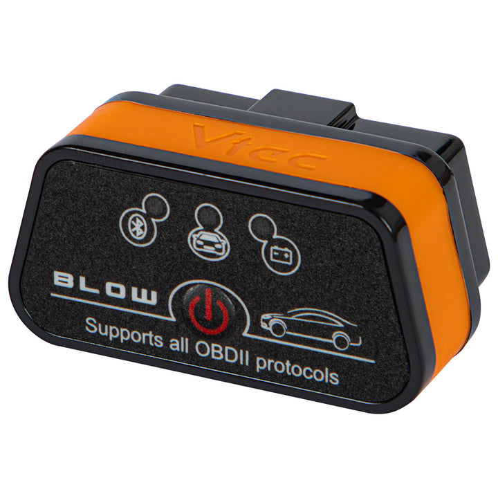 Interfață de diagnosticare OBD2 Vtec iTRON Blow, Bluetooth 4.0, comunicare fără fir cu computerul de bord al mașinii, compatibilitate ridicată, 58-660#