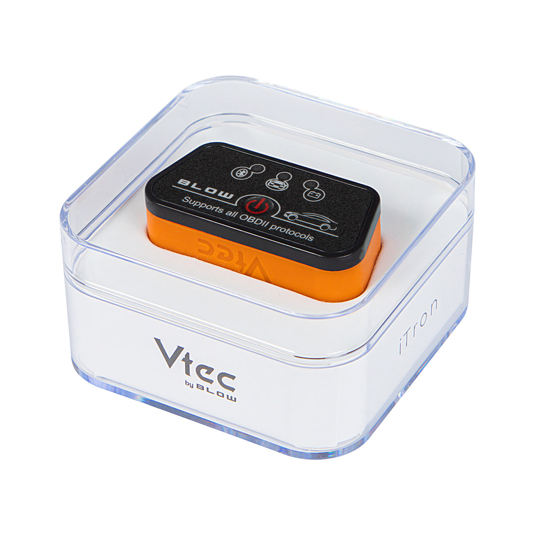 Interfață de diagnosticare OBD2 Vtec iTRON Blow, Bluetooth 4.0, comunicare fără fir cu computerul de bord al mașinii, compatibilitate ridicată, 58-660#