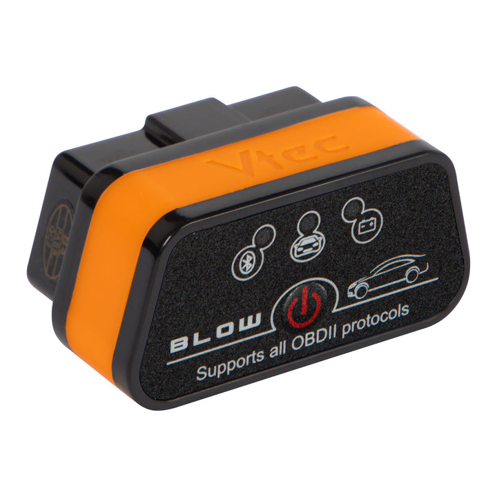 Interfață de diagnosticare OBD2 Vtec iTRON Blow, Bluetooth 4.0, comunicare fără fir cu computerul de bord al mașinii, compatibilitate ridicată, 58-660#