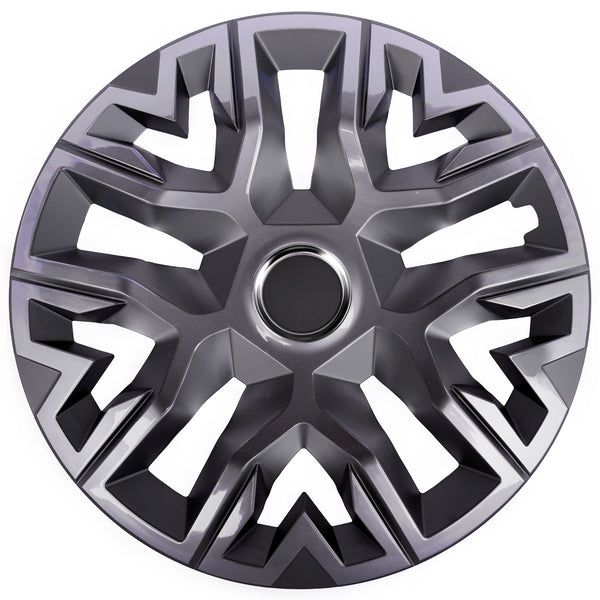 Capac universal pentru jantă de mașină 14'' NRM PERFECTO GRAPHITE, lăcuit, 1 bucată