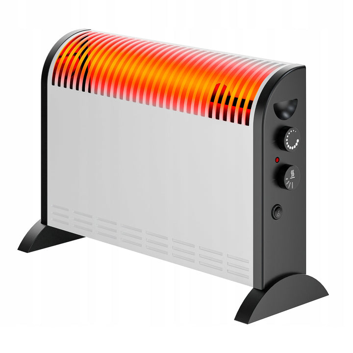 Convector electric Extralink, putere 2000 W, ventilator încorporat pentru distribuirea căldurii, reglare în 3 trepte, mod turbo, LCV-06