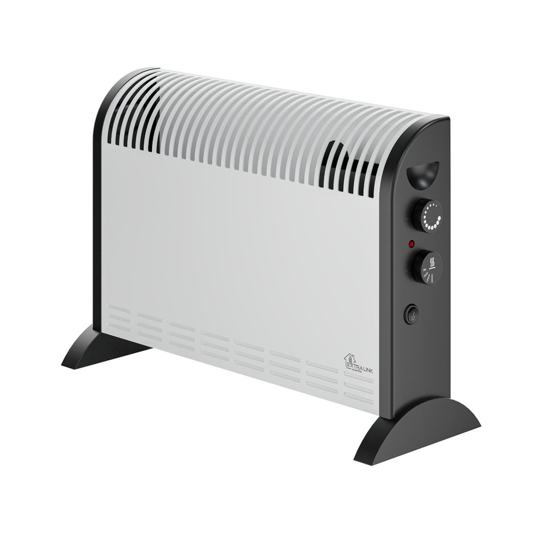Convector electric Extralink, putere 2000 W, ventilator încorporat pentru distribuirea căldurii, reglare în 3 trepte, mod turbo, LCV-06