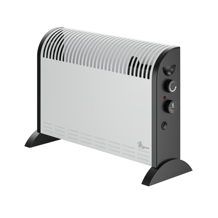 Convector electric Extralink, putere 2000 W, ventilator încorporat pentru distribuirea căldurii, reglare în 3 trepte, mod turbo, LCV-06