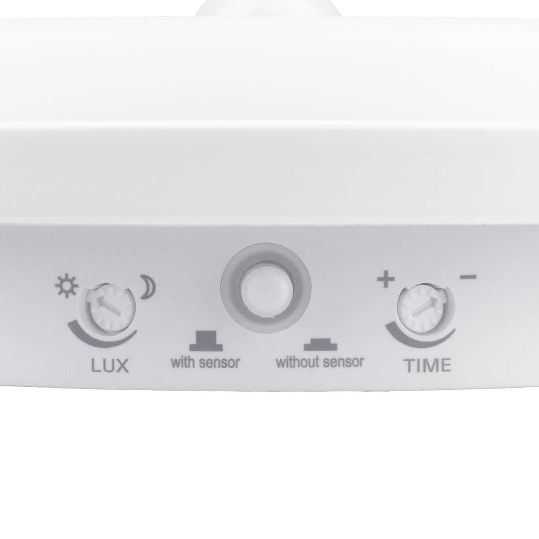 Lampă LED cu senzor de mișcare Maclean, senzor PIR, culoare albă, 10 W, IP65, 1000 lm, lumină neutră, MCE525 W, 2 bucăți