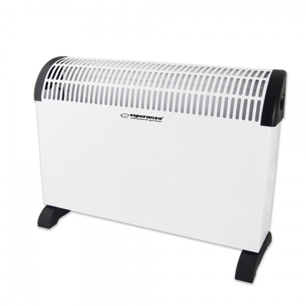 Convector electric, termostat, 2000 W, alb, Esperanza