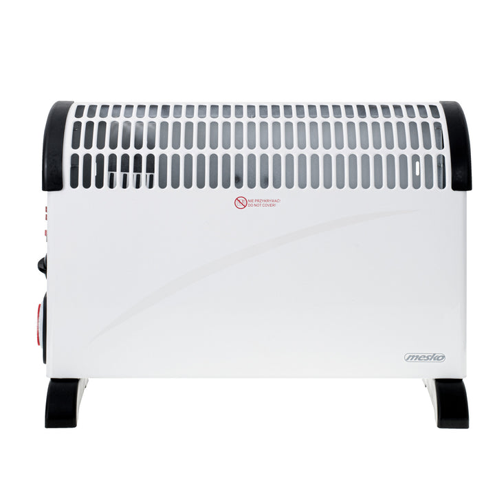 Convector electric, termostat, 2000 W, temporizator de 24 de ore, alb, cablu de 150 cm, Mesko, MS 7741W