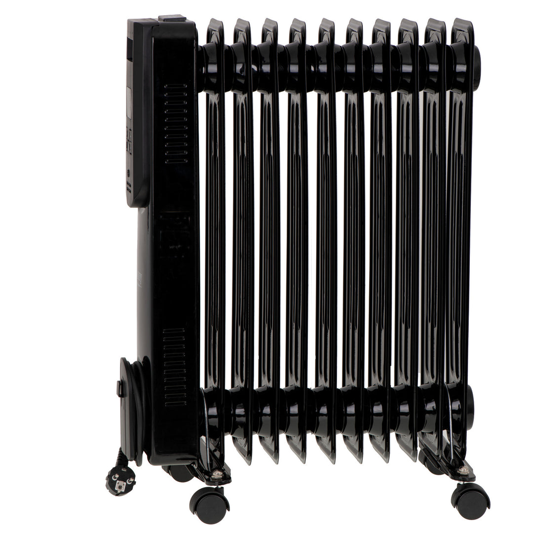 Radiator cu ulei, 11 lamele, 2500 W, telecomandă, afișaj LED, termostat, Camry CR 7813