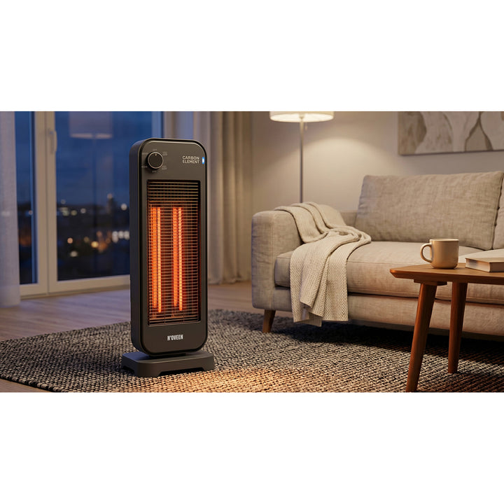 Radiator cu radiație, infraroșu, 900 W, 2 niveluri de încălzire, Noveen