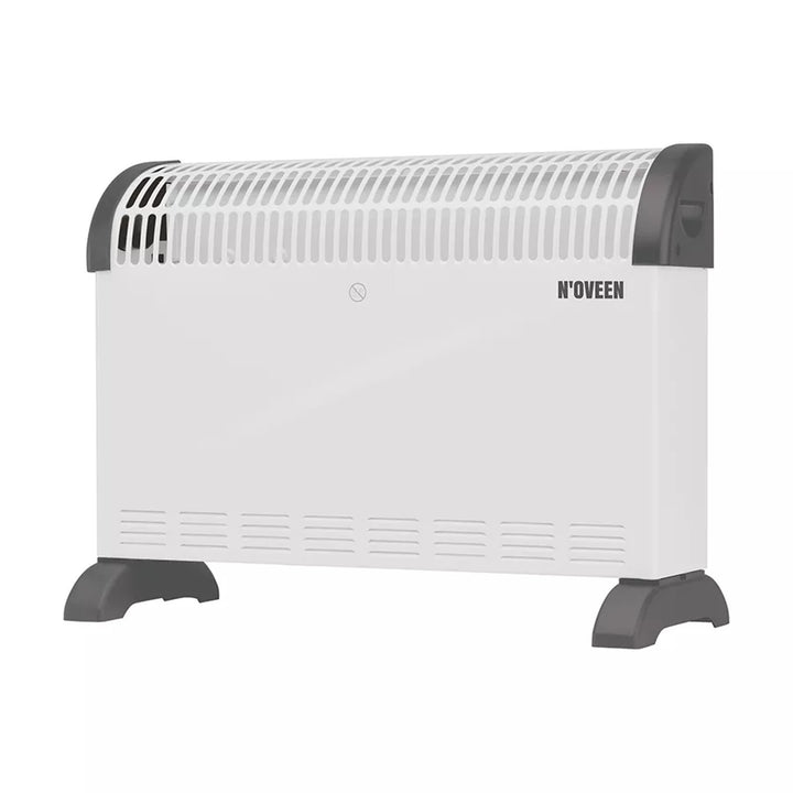 Convector electric, 2000 W, cu termostat, alb, Noveen