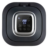 Friteuză fără ulei LOVIO PureFry Ultra Crisp LVAF003BK 4L+1,5L 1550W, neagră, cu recipiente din sticlă