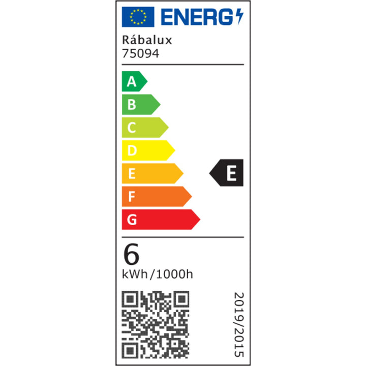 Aplică de interior Tenebra, LED 6 W, 730 lm, 4000 K, L 40 cm, IP44, crom, 75094