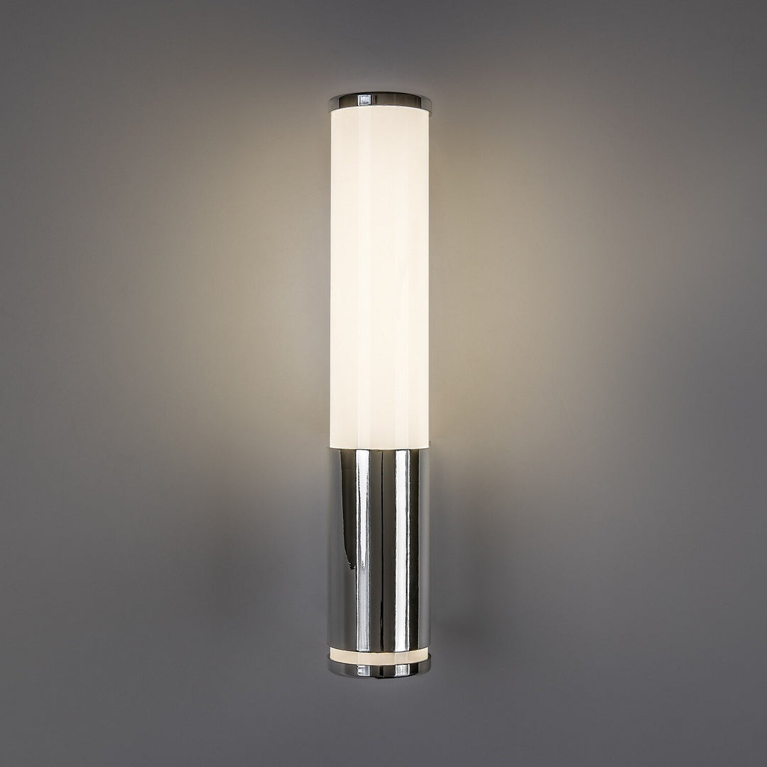 Aplică de interior Tenero, LED 6 W, 4000 K, 600 lm, H 29 cm, crom, IP44, 75100
