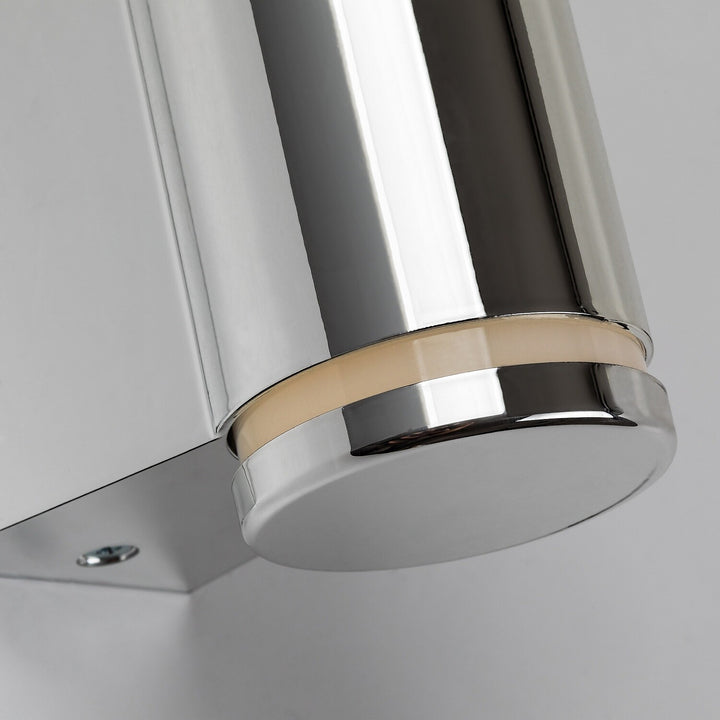 Aplică de interior Tenero, LED 6 W, 4000 K, 600 lm, H 29 cm, crom, IP44, 75100
