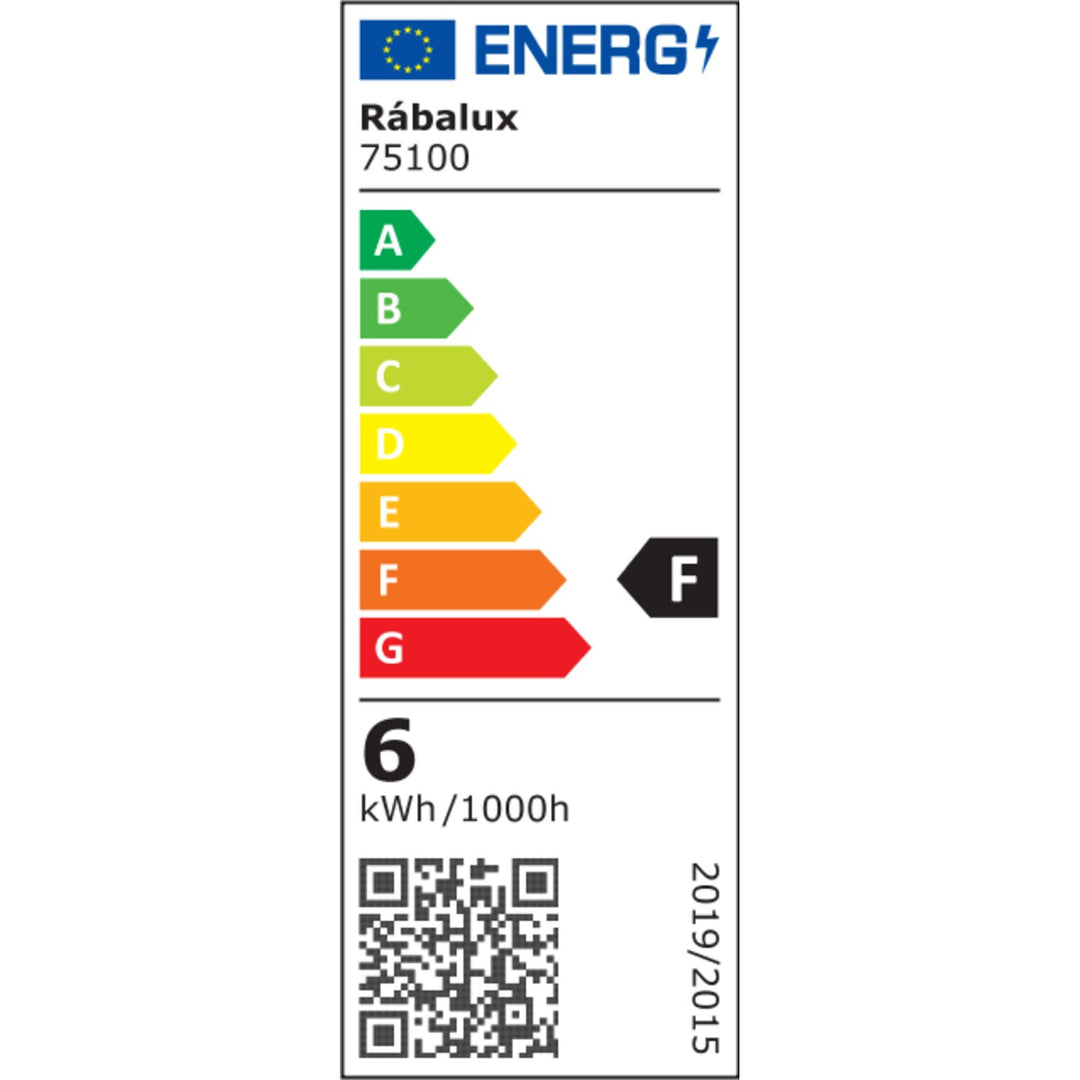 Aplică de interior Tenero, LED 6 W, 4000 K, 600 lm, H 29 cm, crom, IP44, 75100