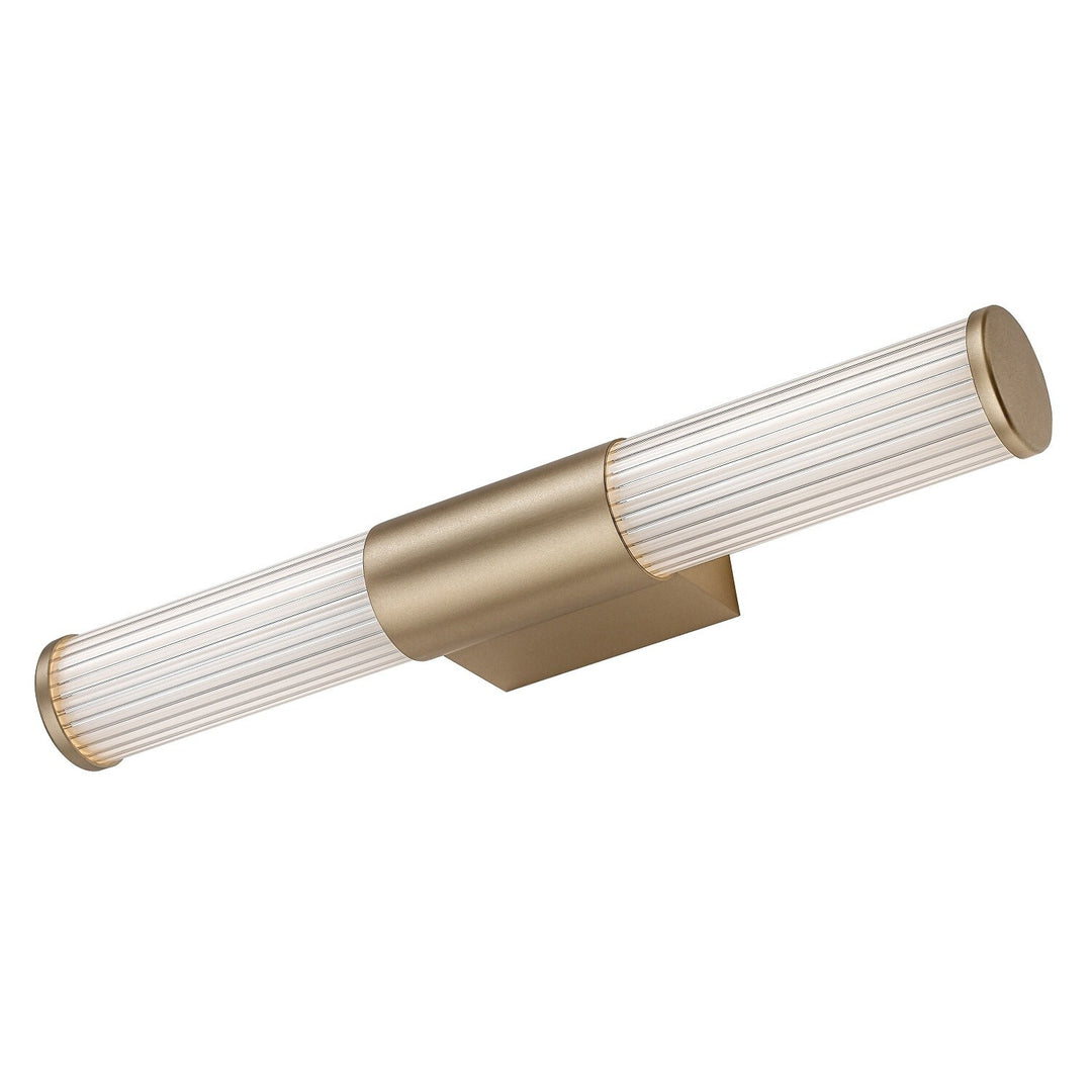 Aplică de baie, Calyn, LED 8 W, 4000 K, 620 lm, L 40 cm, auriu, IP44, 75104