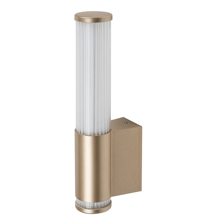 Aplică de baie, Calyn, LED 6 W, 4000 K, 530 lm, H 29 cm, auriu, IP44, 75106