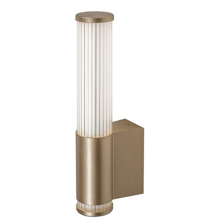 Aplică de baie, Calyn, LED 6 W, 4000 K, 530 lm, H 29 cm, auriu, IP44, 75106
