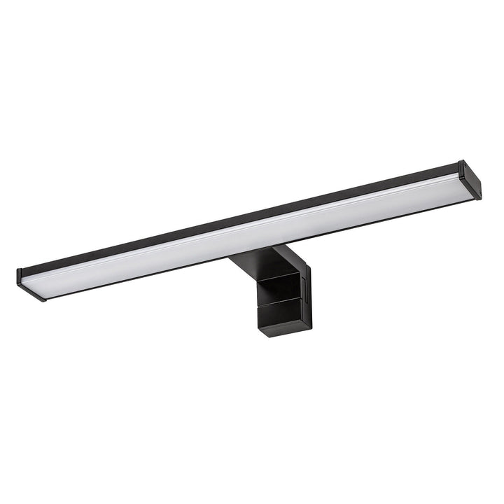 Aplică de baie, Seyra, LED 8 W, 4000 K, 650 lm, L 40 cm, negru, IP44, 75112