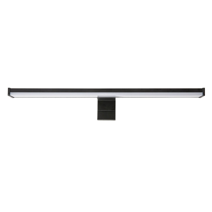 Aplică de baie, Seyra, LED 8 W, 4000 K, 650 lm, L 40 cm, negru, IP44, 75112