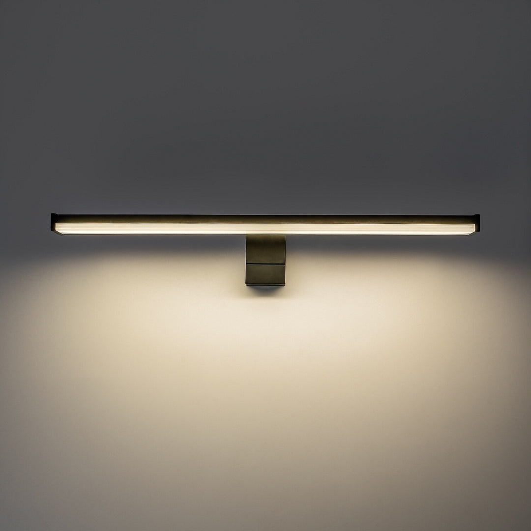 Aplică de baie, Seyra, LED 8 W, 4000 K, 650 lm, L 40 cm, negru, IP44, 75112