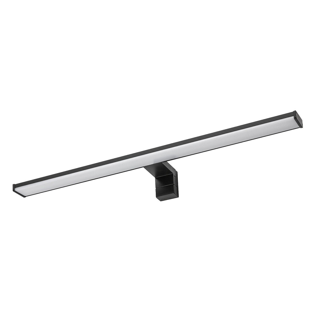 Aplică de baie, Seyra, LED 12 W, 4000 K, 910 lm, L 60 cm, negru, IP44, 75113
