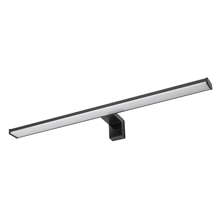 Aplică de baie, Seyra, LED 12 W, 4000 K, 910 lm, L 60 cm, negru, IP44, 75113