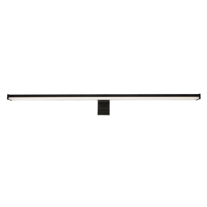 Aplică de baie, Seyra, LED 12 W, 4000 K, 910 lm, L 60 cm, negru, IP44, 75113