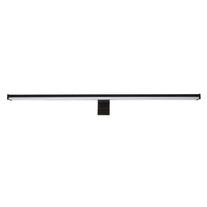 Aplică de baie, Seyra, LED 12 W, 4000 K, 910 lm, L 60 cm, negru, IP44, 75113