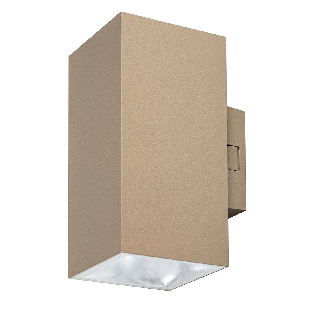 Aplică de exterior, Urfa, LED 18 W, 1800 lm, temperatură de culoare 2700, 4000, 6500 K, înălțime 16 cm, IP65, gri-bej, 77215