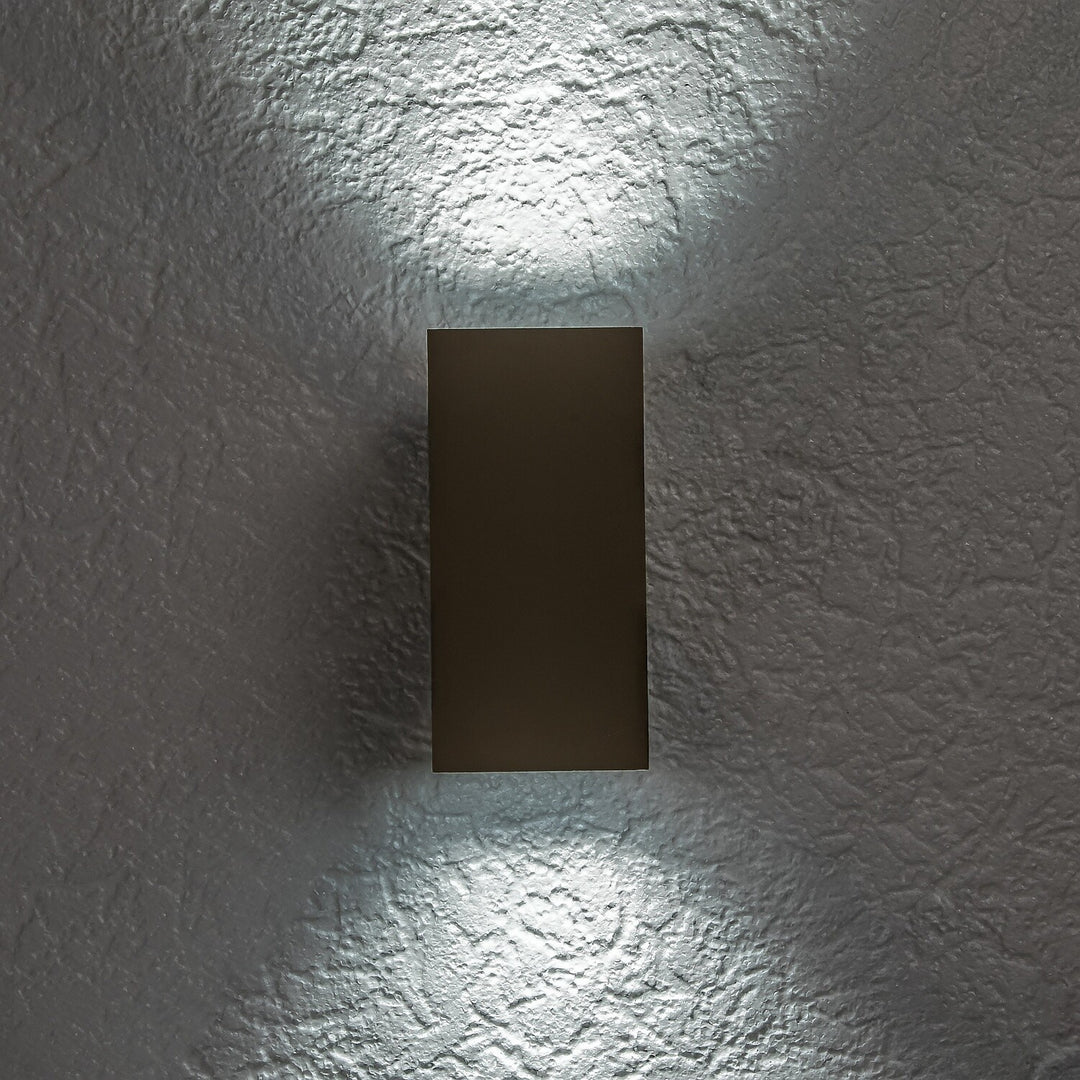 Aplică de exterior, Urfa, LED 18 W, 1800 lm, temperatură de culoare 2700, 4000, 6500 K, înălțime 16 cm, IP65, gri-bej, 77215