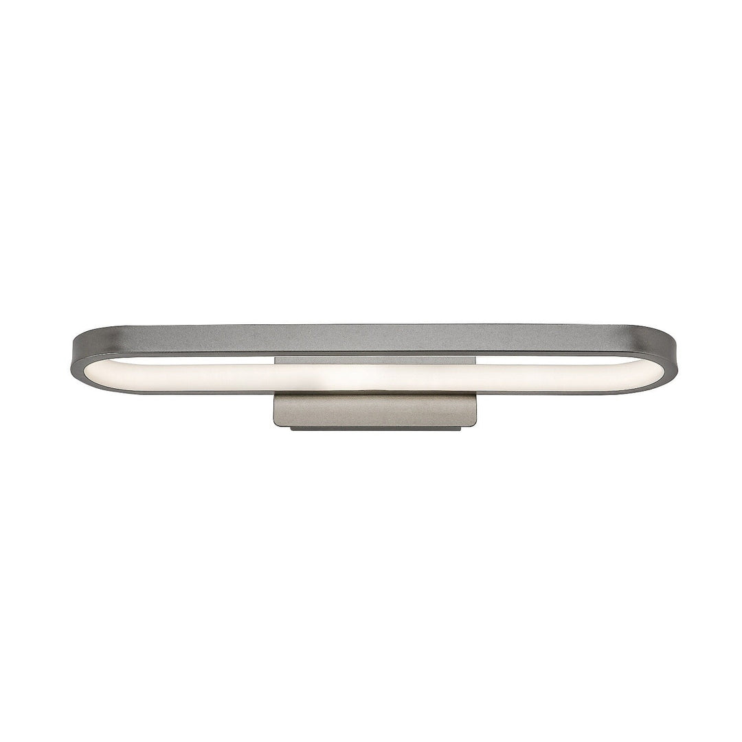Aplică de baie, Odran, LED 15 W, 1200 lm, 4000 K, L 40 cm, culoare gunmetal, IP44, 75114