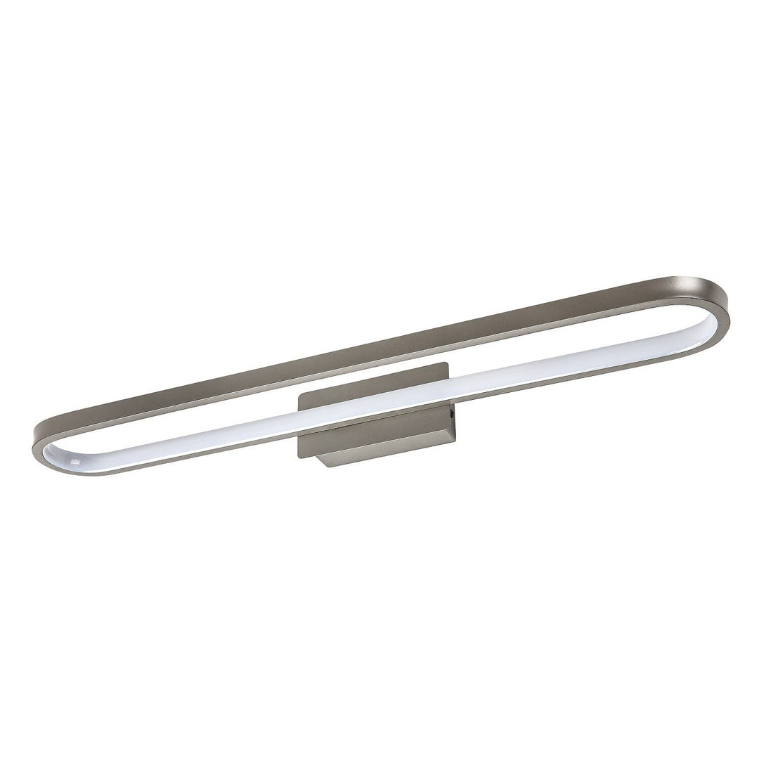 Aplică de baie, Odran, LED 18 W, 1350 lm, 4000 K, L 60 cm, culoare gunmetal, IP44, 75115