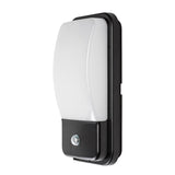Aplică de exterior, Matzen, LED 20 W, 1860 lm, 4000 K, înălțime 30 cm, IP65, negru, cu senzor PIR, 77233