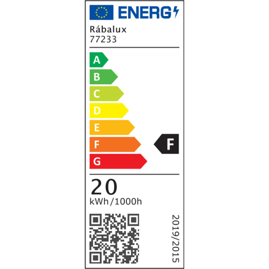 Aplică de exterior, Matzen, LED 20 W, 1860 lm, 4000 K, înălțime 30 cm, IP65, negru, cu senzor PIR, 77233