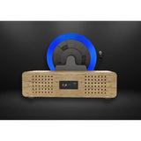 Pickup automat pentru discuri de vinil Blaupunkt, vertical, cu Bluetooth și USB, cu cap de citire Audio-Technica, compatibil cu discuri de 7" și 12", Varsovia VT200BT