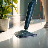 Mopul cu abur Vileda Steam Plus Pro, elimină 99,9% din bacterii, se încălzește rapid, potrivit pentru toate tipurile de pardoseli, 180839