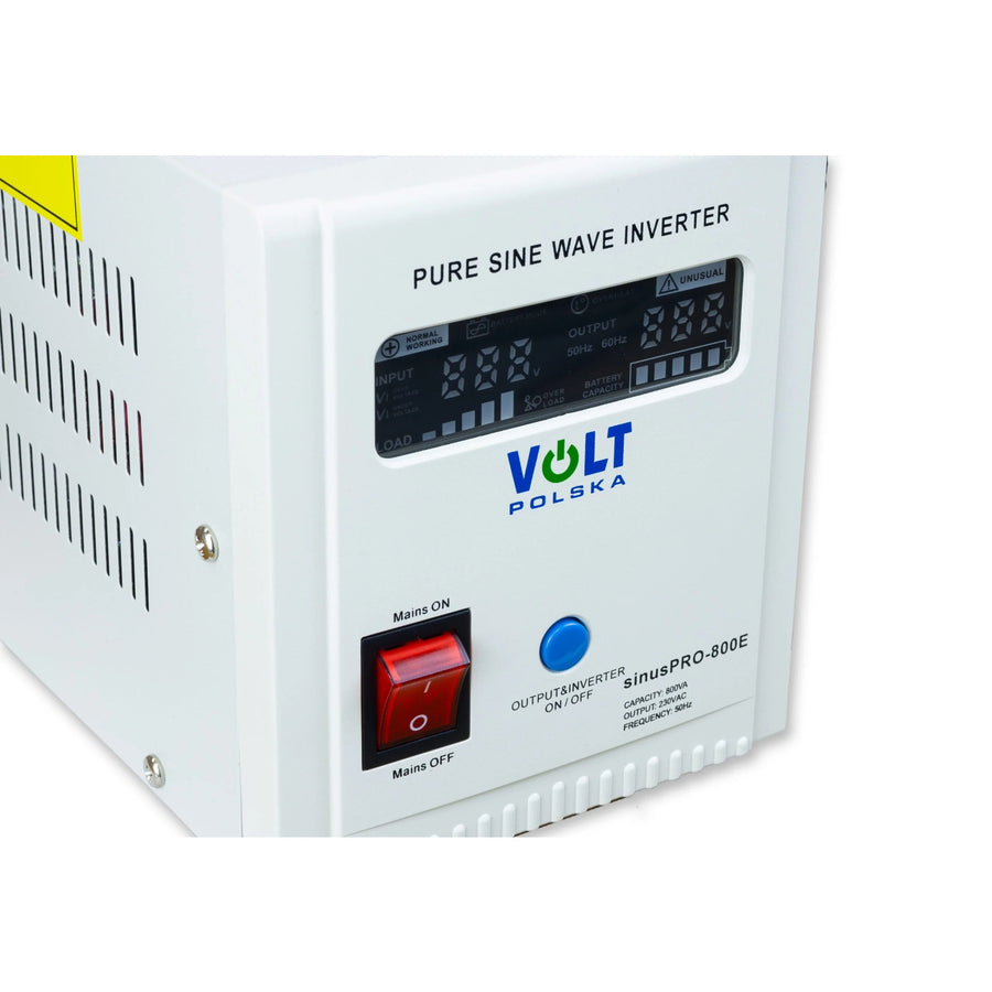 Sursă de alimentare de urgență Sinus Pro 800 E, 12/230 V, putere continuă 500 W, putere totală 800 VA, 3SP080012E