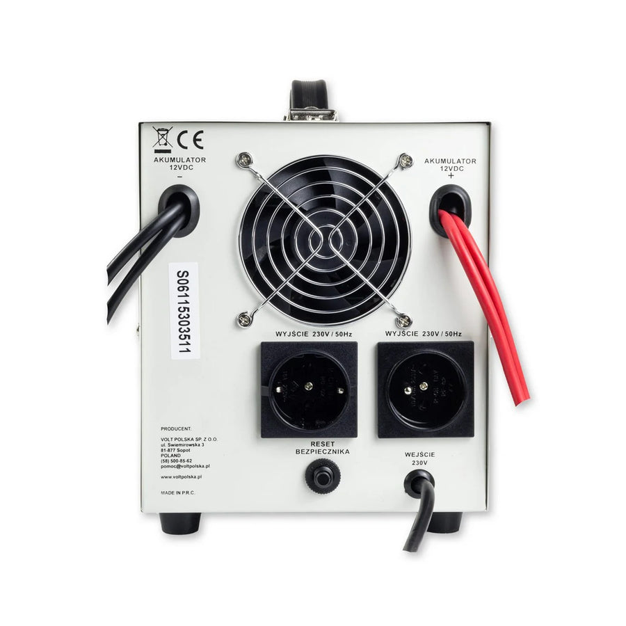 Sursă de alimentare de urgență Sinus Pro 1500 E, 12/230 V, putere continuă 1050 W, putere totală 1500 VA, 3SP091512E
