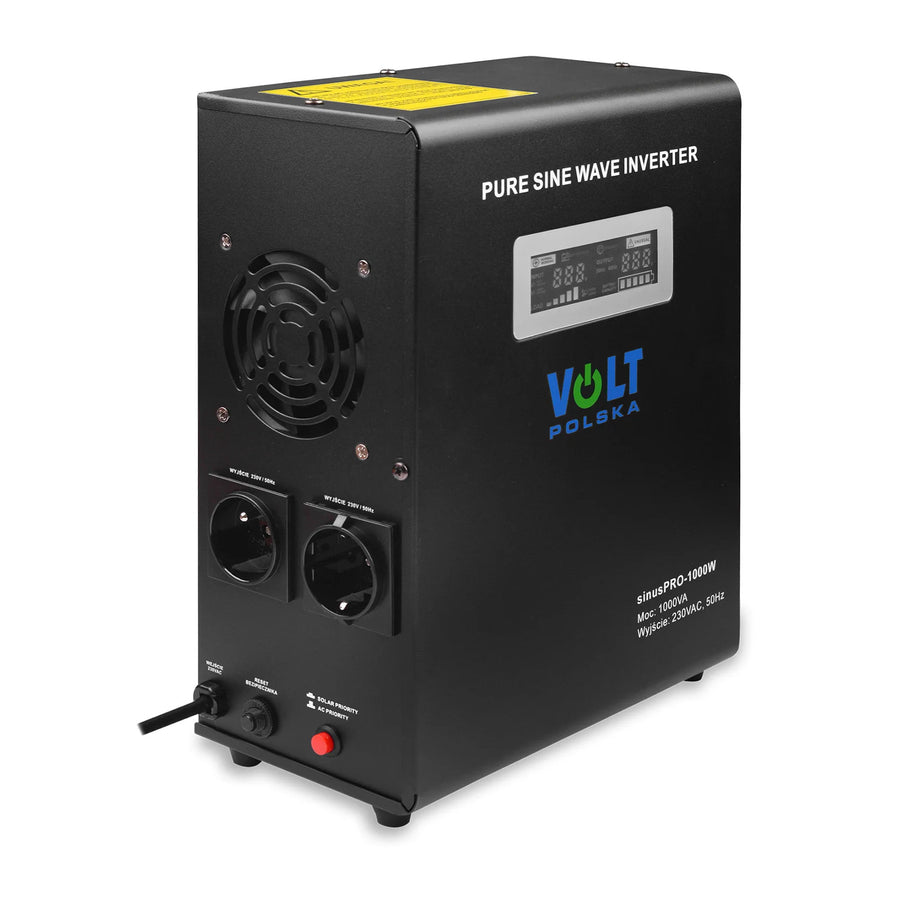 Sursă de alimentare de urgență Sinus Pro 1000 W, 12/230 V, putere continuă 700 W, putere totală 1000 VA, 3SP100012W