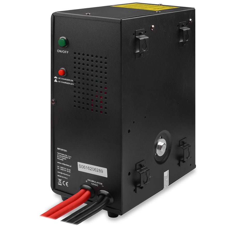 Sursă de alimentare de urgență Sinus Pro 1000 W, 12/230 V, putere continuă 700 W, putere totală 1000 VA, 3SP100012W