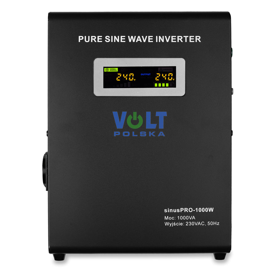 Sursă de alimentare de urgență Sinus Pro 1000 W, 12/230 V, putere continuă 700 W, putere totală 1000 VA, 3SP100012W